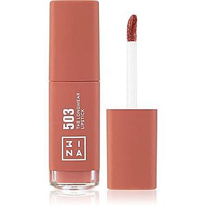 3INA The Longwear Lipstick dlhotrvajúci tekutý rúž odtieň 503 - Nude 6 ml vyobraziť