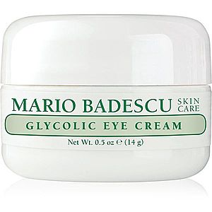 Mario Badescu Glycolic Eye Cream hydratačný protivráskový krém s kyselinou glykolovou na očné okolie 14 g vyobraziť