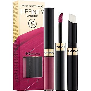 Max Factor Lipfinity Lip Colour dlhotrvajúci rúž s balzamom odtieň 040 Vivacious 4, 2 g vyobraziť
