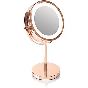 RIO Rose gold mirror podsvietené kozmetické zrkadlo vyobraziť