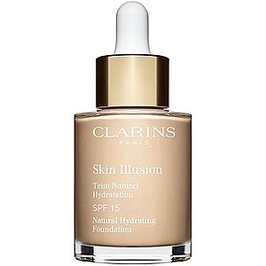 Clarins Skin Illusion Natural Hydrating Foundation rozjasňujúci hydratačný make-up SPF 15 odtieň 103N Ivory 30 ml vyobraziť