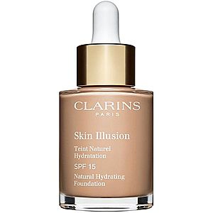 Clarins Skin Illusion Natural Hydrating Foundation rozjasňujúci hydratačný make-up SPF 15 odtieň 109C Wheat 30 ml vyobraziť