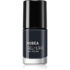 NOBEA Day-to-Day Gel-like Nail Polish lak na nechty s gélovým efektom odtieň Blue depths #N19 6 ml vyobraziť