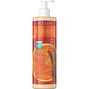 Eveline Cosmetics Bio Organic Natural Orange Extract výživný a spevňujúci telový krém s hrejivým účinkom 400 ml vyobraziť