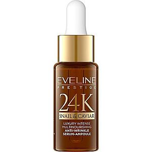Eveline Cosmetics 24K Snail & Caviar sérum proti vráskam s extraktom zo slimáka 18 ml vyobraziť