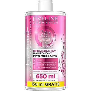 Eveline Cosmetics FaceMed+ čistiaca micelárna voda 650 ml vyobraziť