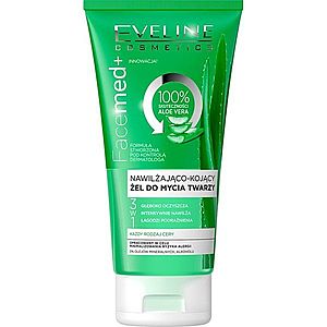 Eveline Cosmetics FaceMed+ hydratačný čistiaci gél s aloe vera 150 ml vyobraziť