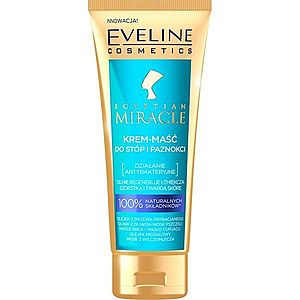 Eveline Cosmetics Egyptian Miracle krémová maska na nohy 60 ml vyobraziť