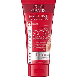 Eveline Cosmetics Extra Soft SOS krém na ruky pre suchú a namáhanú pokožku 100 ml vyobraziť