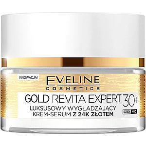 Eveline Cosmetics Gold Revita Expert spevňujúci a vyhladzujúci krém so zlatom 30+ 50 ml vyobraziť