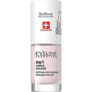 Eveline Cosmetics Nail Therapy Care & Colour kondicionér na nechty 6 v 1 odtieň French 5 ml vyobraziť