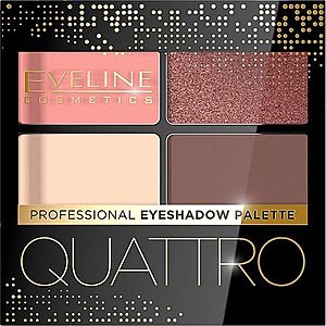 Eveline Cosmetics Quattro paletka očných tieňov odtieň 06 3, 2 g vyobraziť