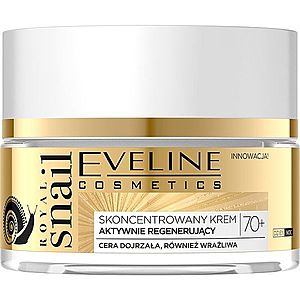 Eveline Cosmetics Royal Snail intenzívne hydratačná a rozjasňujúca starostlivosť na deň aj noc 70+ 50 ml vyobraziť