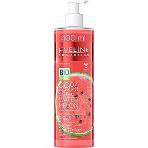 Eveline Cosmetics Bio Organic Natural Watermelon intenzívne hydratačný gél pre veľmi suchú pokožku 400 ml vyobraziť