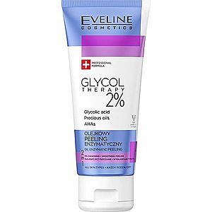 Eveline Cosmetics Glycol Therapy enzymatický peeling s AHA so vzácnymi olejmi 100 ml vyobraziť