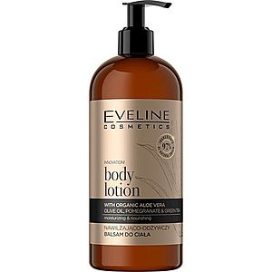 Eveline Cosmetics Organic Gold hydratačný telový balzam s aloe vera 500 ml vyobraziť