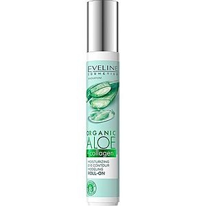 Eveline Cosmetics Organic Aloe+Collagen očný roll-on s hydratačným účinkom 15 ml vyobraziť