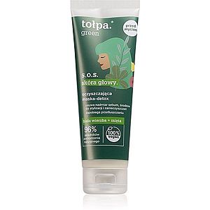 Tołpa Green S.O.S. regeneračná a detoxikačná maska pre pokožku hlavy 100 ml vyobraziť