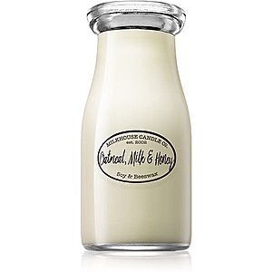 Milkhouse Candle Co. Creamery Oatmeal, Milk & Honey vonná sviečka Milkbottle 226 g vyobraziť