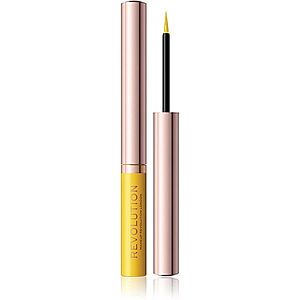 Makeup Revolution Neon Heat tekuté linky na oči odtieň Lemon Yellow 2, 4 ml vyobraziť