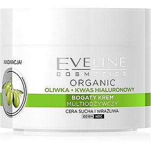 Eveline Cosmetics Green Olive denný i nočný hydratačný krém s protivráskovým účinkom s výťažkom z olív 50 ml vyobraziť