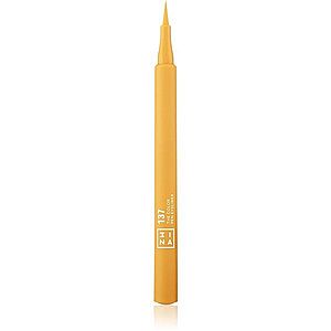 3INA The Color Pen Eyeliner očné linky vo fixe odtieň 137 - Yellow 1 ml vyobraziť