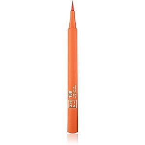 3INA The Color Pen Eyeliner očné linky vo fixe odtieň 188 - Orange 1 ml vyobraziť
