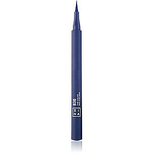 3INA The Color Pen Eyeliner očné linky vo fixe odtieň 830 - Navy blue 1 ml vyobraziť