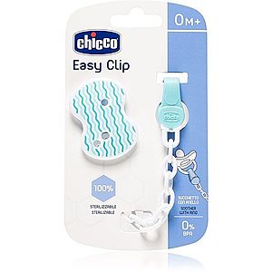 Chicco Easy Clip retiazka na cumlík 0m+ Blue 1 ks vyobraziť