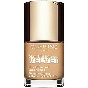 Clarins Skin Illusion Velvet tekutý mejkap s matným finišom s vyživujúcim účinkom odtieň 110N 30 ml vyobraziť
