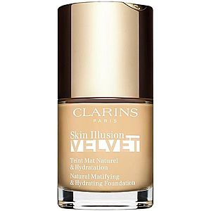 Clarins Skin Illusion Velvet tekutý mejkap s matným finišom s vyživujúcim účinkom odtieň 100, 5W 30 ml vyobraziť