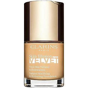 Clarins Skin Illusion Velvet tekutý mejkap s matným finišom s vyživujúcim účinkom odtieň 101W 30 ml vyobraziť