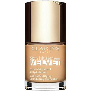 Clarins Skin Illusion Velvet tekutý mejkap s matným finišom s vyživujúcim účinkom odtieň 106N 30 ml vyobraziť