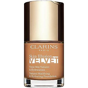 Clarins Skin Illusion Velvet tekutý mejkap s matným finišom s vyživujúcim účinkom odtieň 113C 30 ml vyobraziť