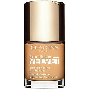 Clarins Skin Illusion Velvet tekutý mejkap s matným finišom s vyživujúcim účinkom odtieň 112.5W 30 ml vyobraziť