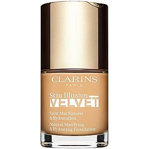 Clarins Skin Illusion Velvet tekutý mejkap s matným finišom s vyživujúcim účinkom odtieň 105.5W 30 ml vyobraziť
