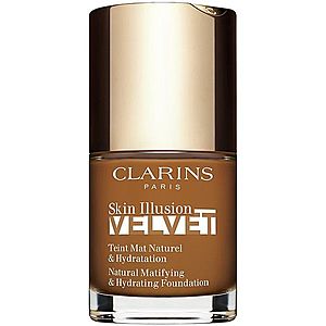 Clarins Skin Illusion Velvet tekutý mejkap s matným finišom s vyživujúcim účinkom odtieň 118.5N 30 ml vyobraziť