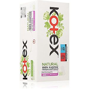 Kotex Natural Normal+ slipové vložky 36 ks vyobraziť