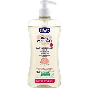 Chicco Baby Moments Sensitive Micelárny šampón na telo a vlasy 500 ml vyobraziť