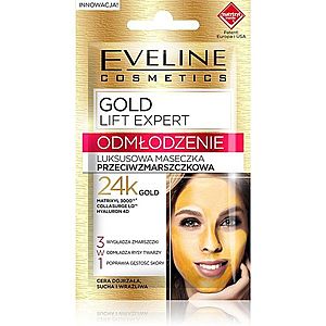 Eveline Cosmetics Gold Lift Expert omladzujúca maska 3v1 7 ml vyobraziť