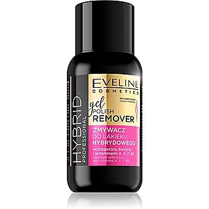 Eveline Cosmetics Hybrid Professional odlakovač na nechty s vitamínom A a E 150 ml vyobraziť