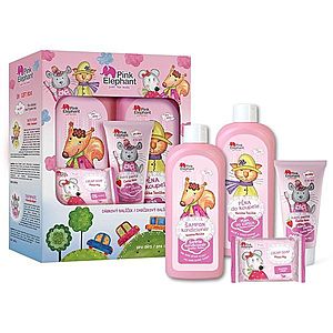 Pink Elephant Girls darčeková sada Mouse Mia pre deti vyobraziť