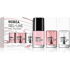 NOBEA Day-to-Day Essential Nail Polish Set sada lakov na nechty Essential nail polish set vyobraziť