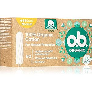 o.b. Organic Normal tampóny 16 ks vyobraziť