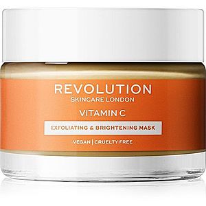 Revolution Skincare Vitamin C exfoliačná maska pre rozjasnenie a vyhladenie pleti 50 ml vyobraziť