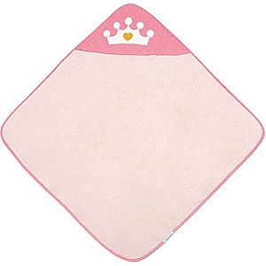 Canpol babies Royal Baby osuška s kapucňou Pink 85x85 cm vyobraziť