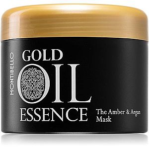 Montibello Gold Oil Amber & Argan Mask revitalizačná maska na vlasy 500 ml vyobraziť