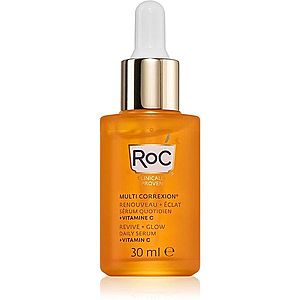 RoC Multi Correxion Revive + Glow rozjasňujúce sérum s vitamínom C na tvár a krk 30 ml vyobraziť