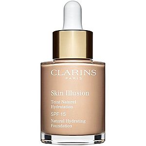 Clarins Skin Illusion Natural Hydrating Foundation rozjasňujúci hydratačný make-up SPF 15 odtieň 102.5C Porcelain 30 ml vyobraziť