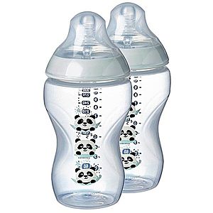 Tommee Tippee Closer To Nature Anti-colic Kindness dojčenská fľaša Medium Flow 3m+ 2x340 ml vyobraziť